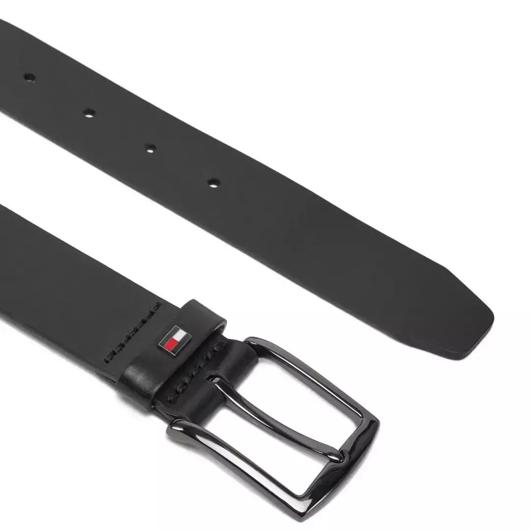 Men's Black Leather Denton 3.5 Ext Belt Tommy Hilfiger AM0AM13536-BDS
