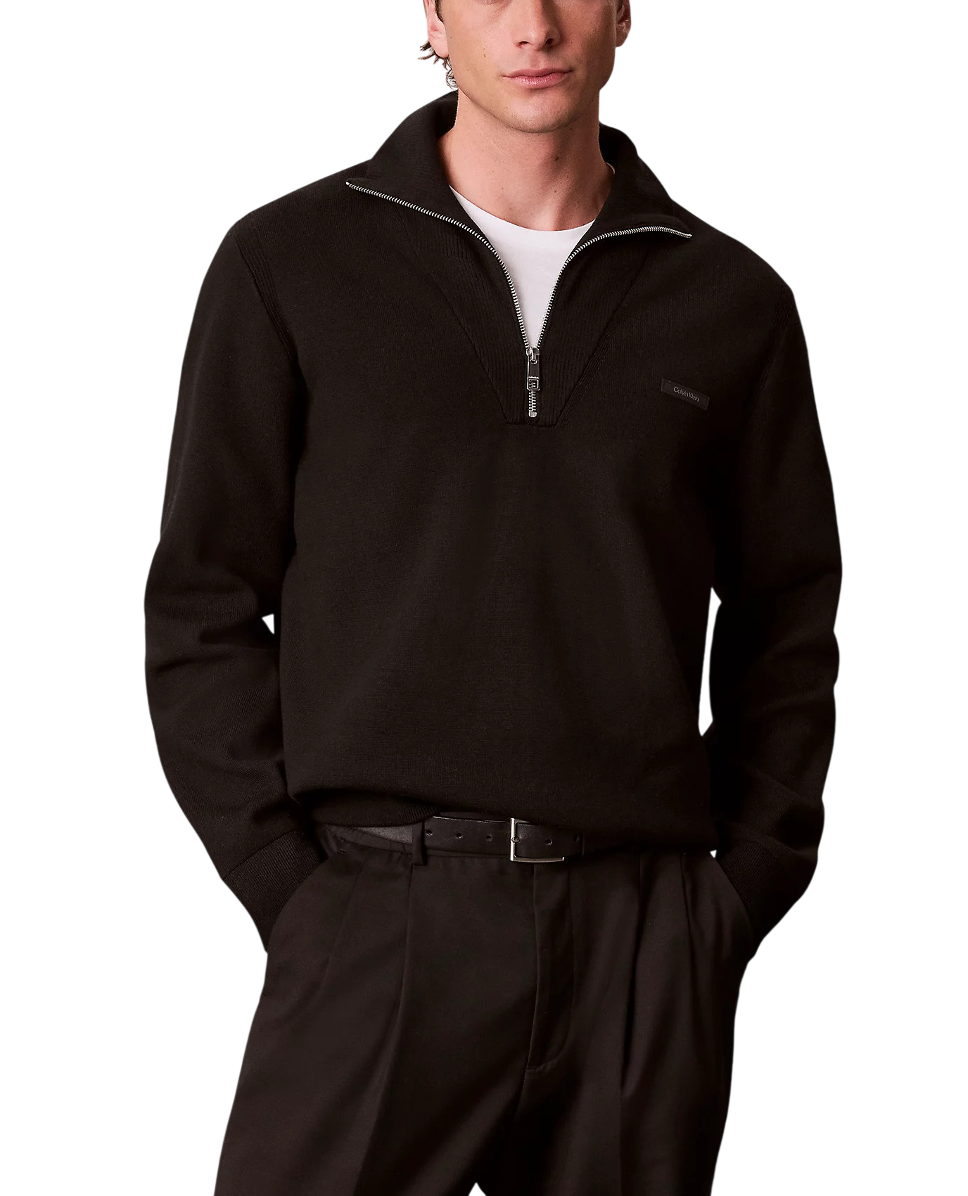 Ανδρικό Πουλόβερ Μαύρο Calvin Klein LV04LH329G-UB1