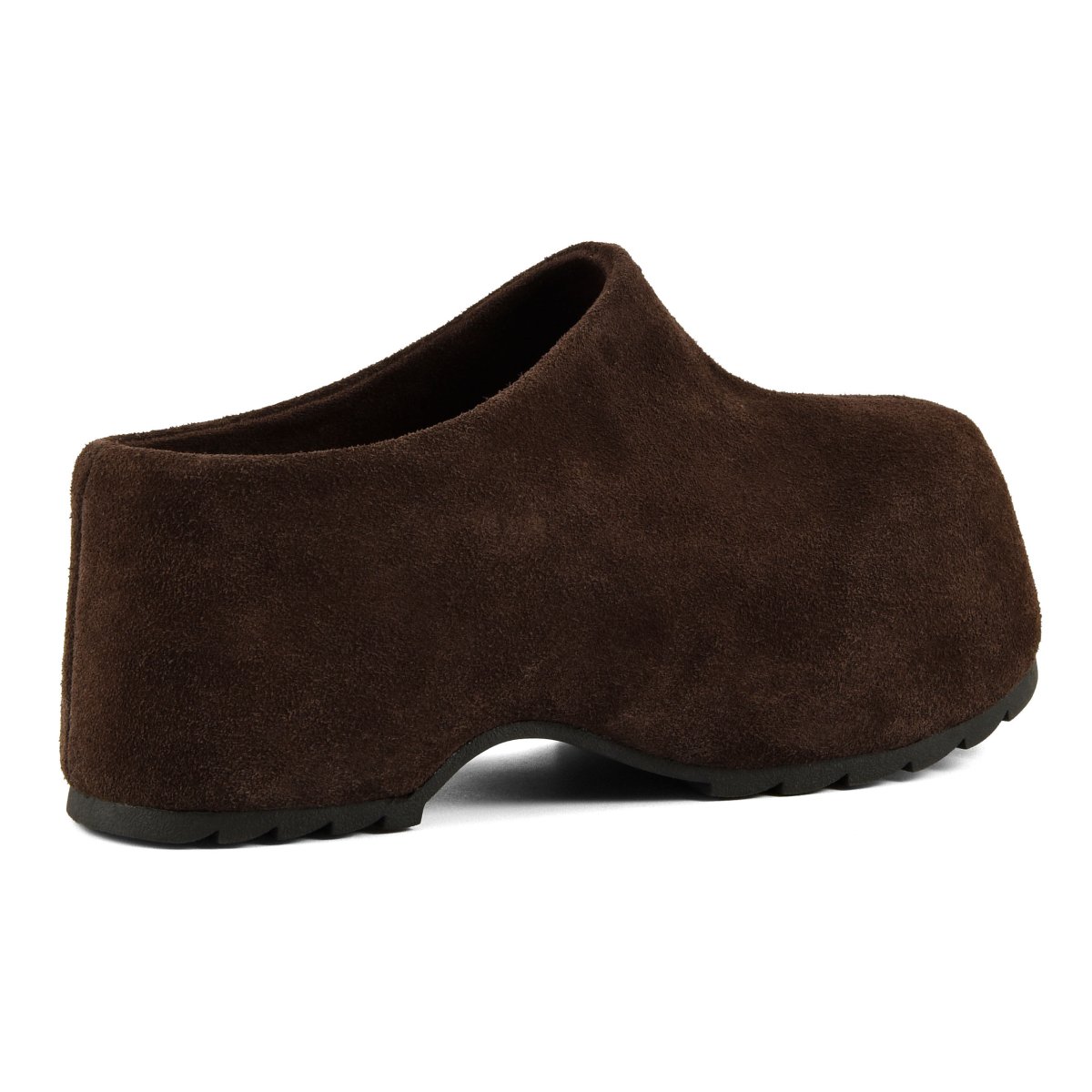 Women's Brown Suede Clog Colors Of California HC SIERRA01-CHOCOLATE