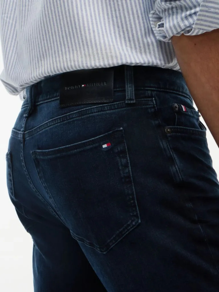Ανδρικό Bleeker Slim Τζιν Blue-Black Tommy Hilfiger MW0MW45186-1BT