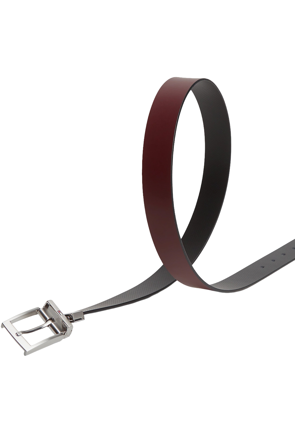 Men's Black/Brown Adan Rev 3.5 Pebble Belt Tommy Hilfiger AM0AM14566-BDS