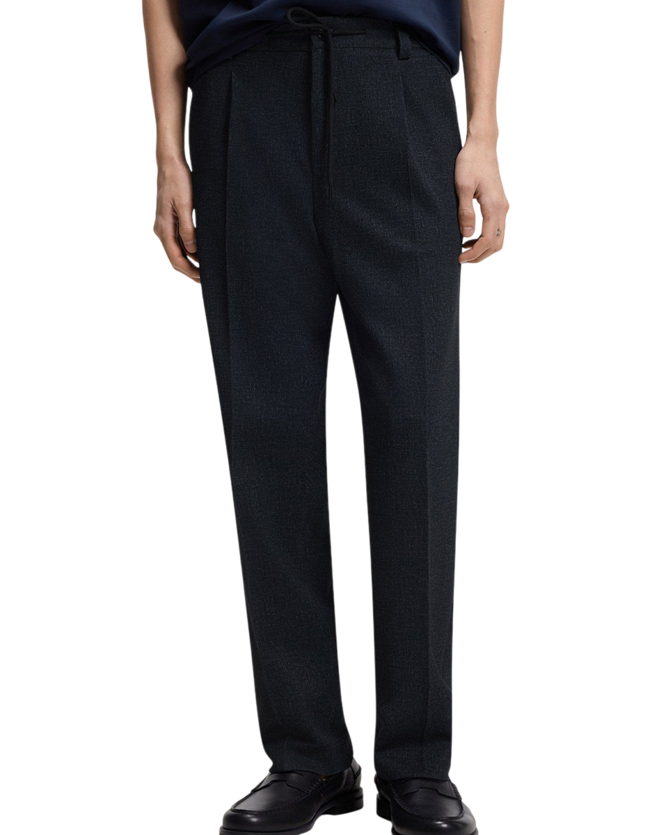 Men's Navy Blue Teagan261X Trousers HUGO 50565432-405