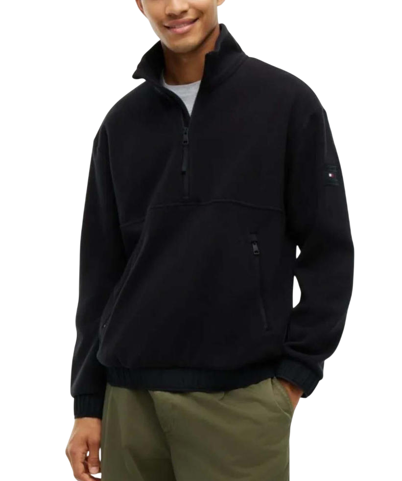 Ανδρικό Fleece Μαύρο Tommy Hilfiger MW0MW44679-BDS