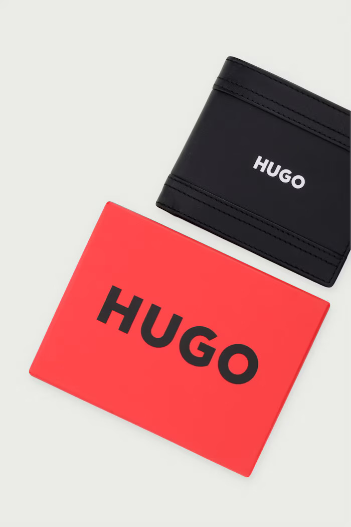Men's Black Leather GBHM Gift Set HUGO 50573576-001