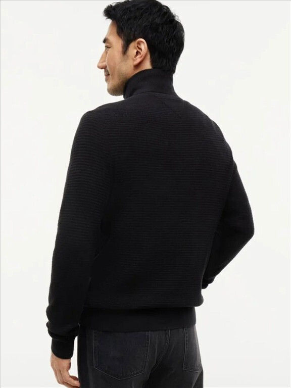 Ανδρικό Πουλόβερ Μαύρο Tommy Hilfiger MW0MW44760-BDS