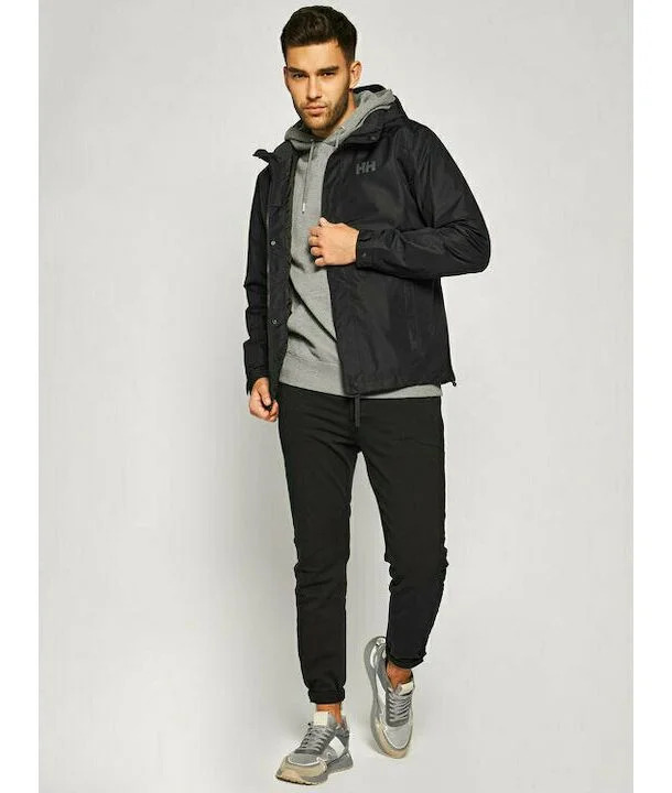 Men's Black HEH DUBLINER JACKET Helly Hansen 62643-BLACK