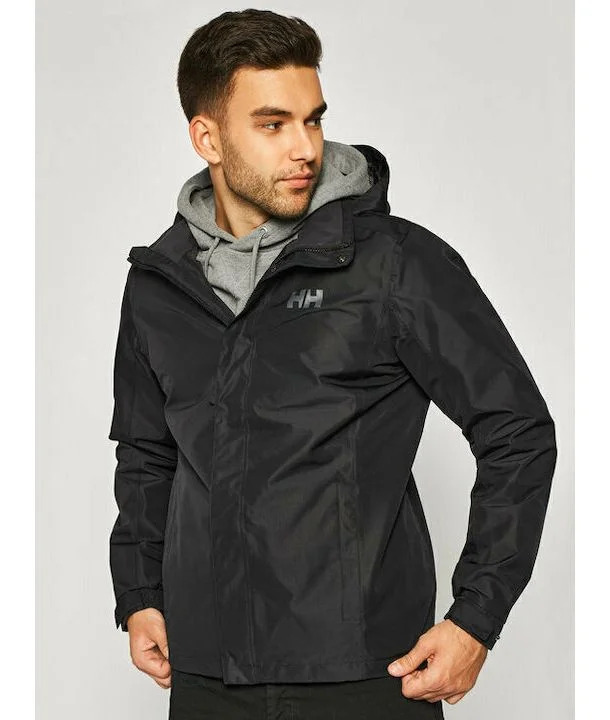 Men's Black HEH DUBLINER JACKET Helly Hansen 62643-BLACK