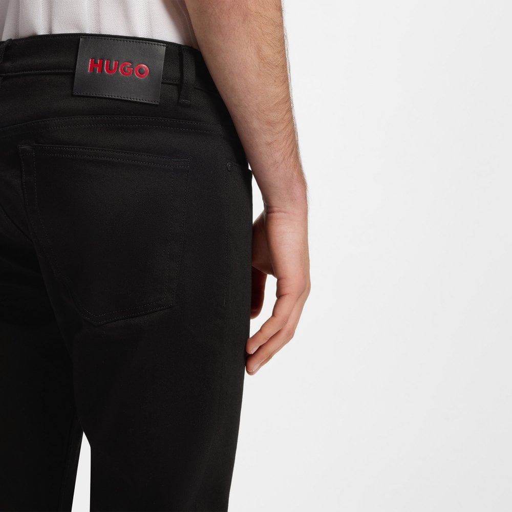 Men's Black HUGO 708 Jeans 50570061-001