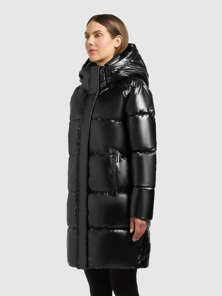 Γυναικείο Shiny Haya3 Μπουφάν Μαύρο Khujo KJ093CO263-BLACK
