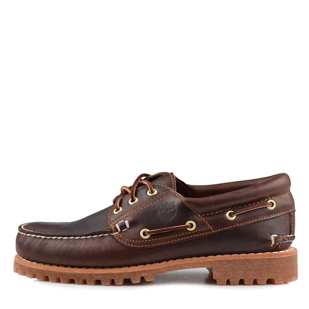 Men's Brown Leather Authentic Boat Shoe Timberland TB030003-214