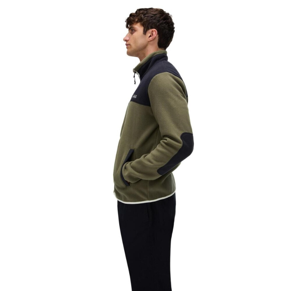 Men's Khaki T-Dergana Full Zip Jacket Napapijri NP0A88V1-G1F1