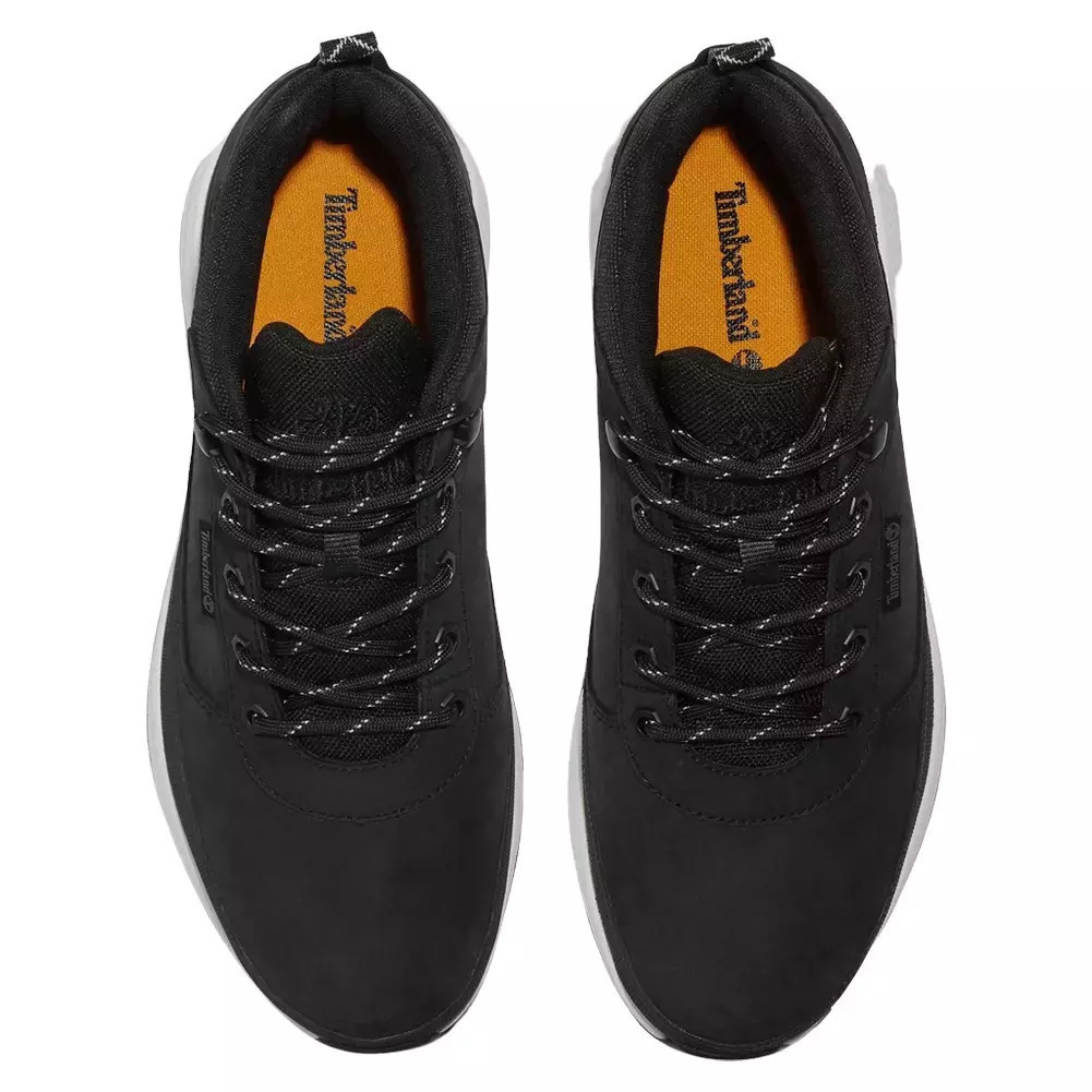Ανδρικά Δερμάτινα Field Trekker Sneakers Μαύρα Timberland TB1A2A58-015