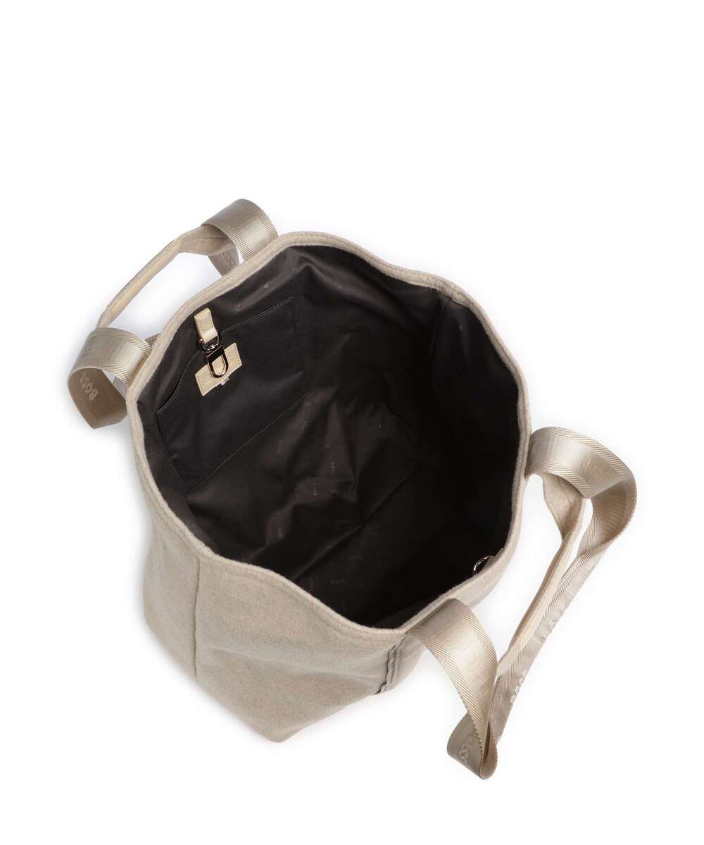Γυναικεία Palmah Tote Τσάντα Μπεζ BOSS 50573624-277