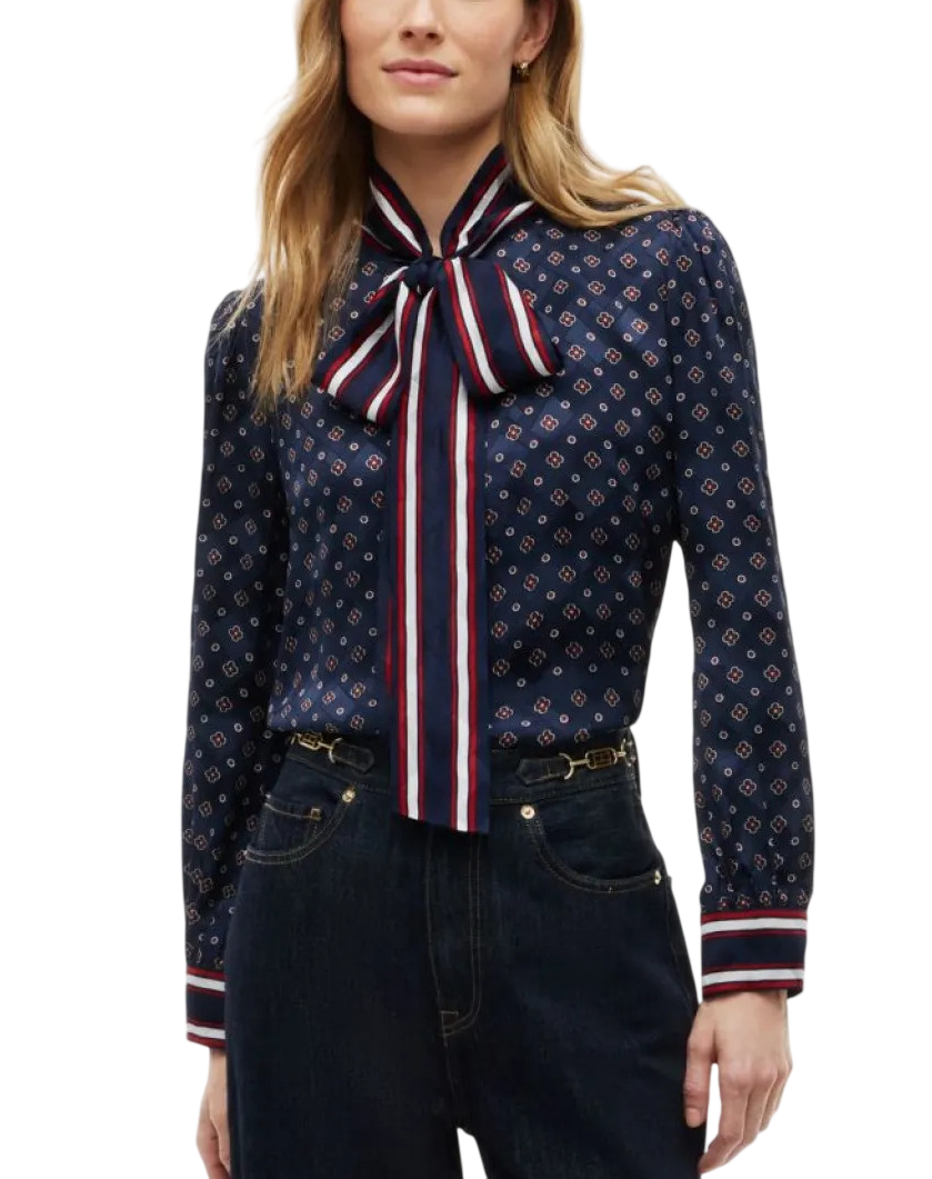 Γυναικείο Πουκάμισο Navy Μπλε Tommy Hilfiger WW0WW52238-0G8