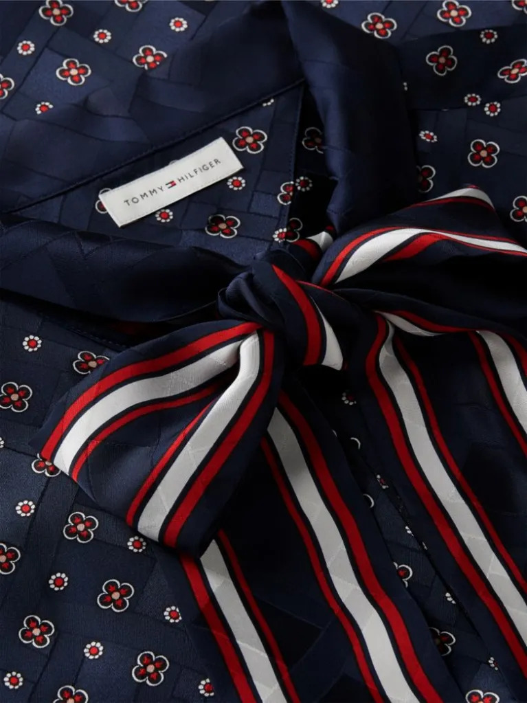Γυναικείο Πουκάμισο Navy Μπλε Tommy Hilfiger WW0WW52238-0G8