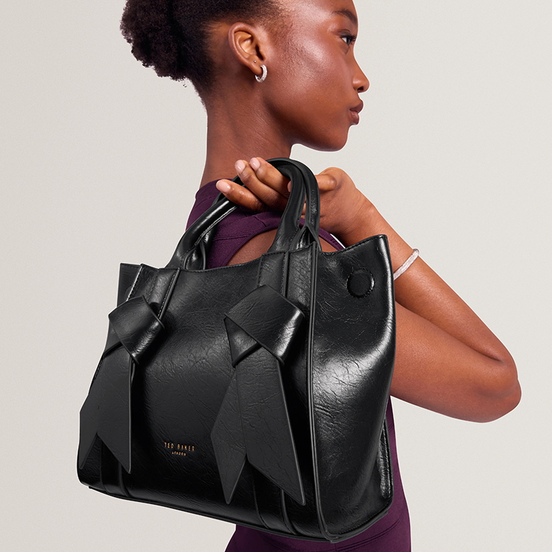 Women's Black SANIEE Tote Bag Ted Baker 285546-Black
