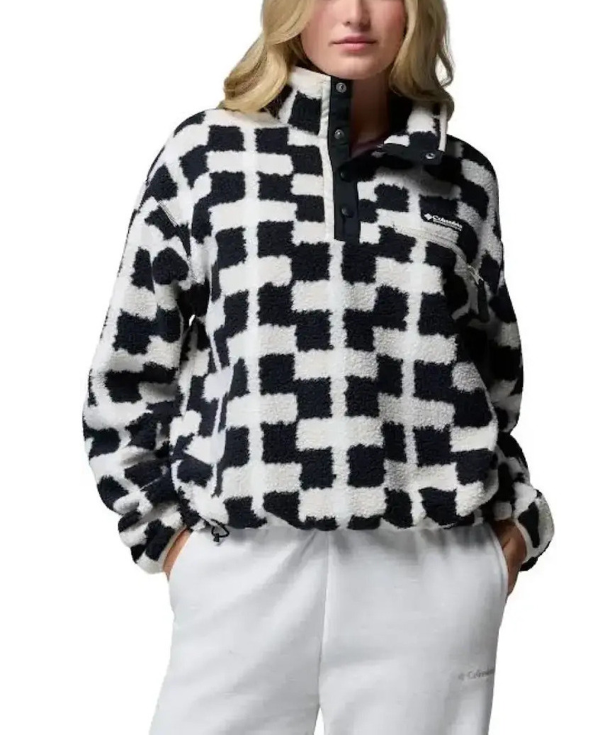 Γυναικείο Helvetia II Printed Cropped Half Snap Fleece Columbia 2098501-016