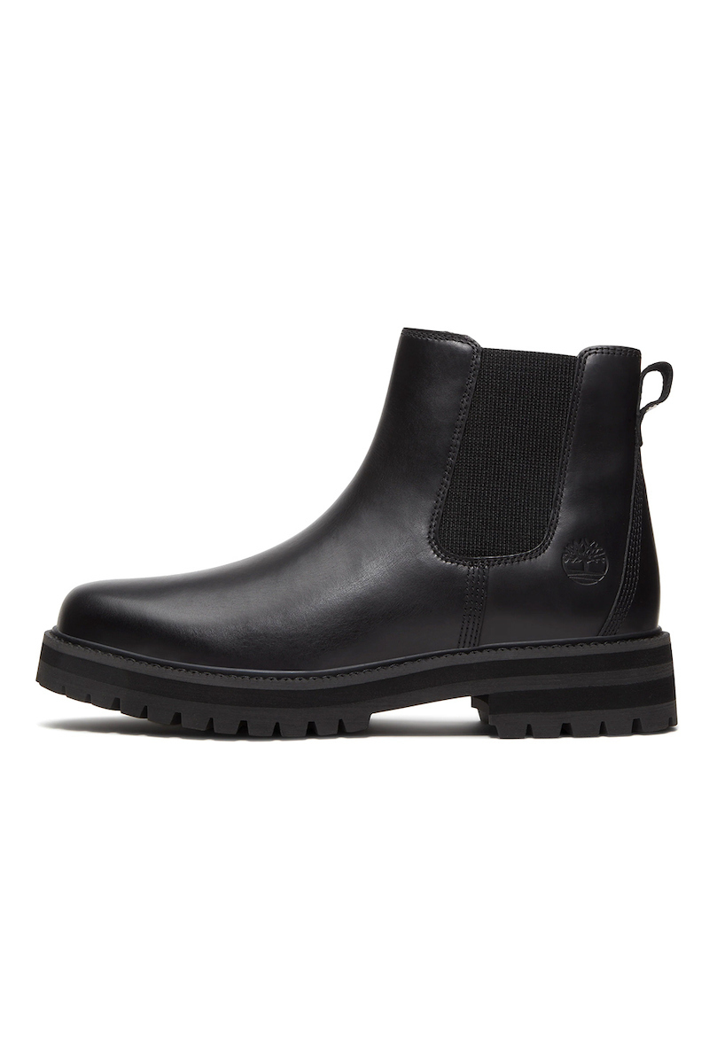 Men's Black Leather MID CHELSEA BOOT Timberland TB0A5RRD-W02