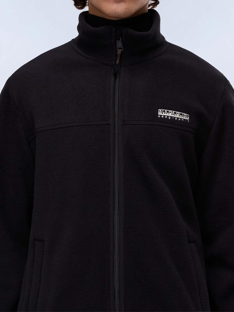 Men's Black T-Dergana Full Zip Jacket Napapijri NP0A88V1-9411