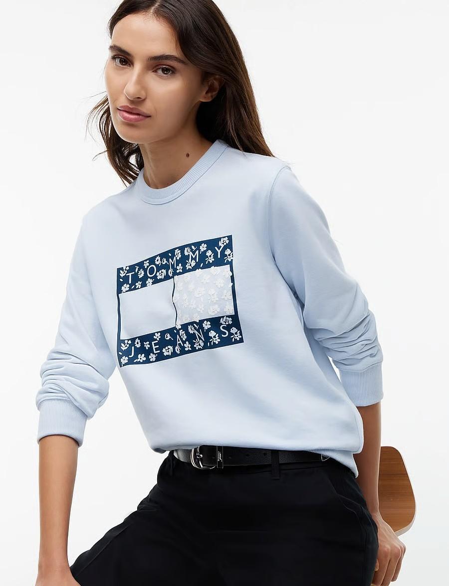Γυναικείο Φούτερ Γαλάζιο Tommy Jeans DW0DW23306-C1N