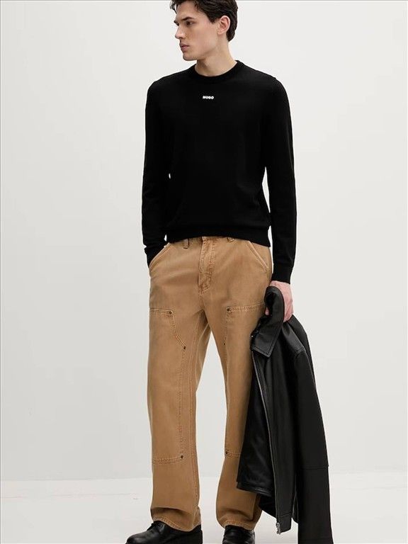 Men's Black San Cassius Sweater HUGO 50553588-001