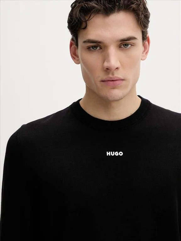 Men's Black San Cassius Sweater HUGO 50553588-001