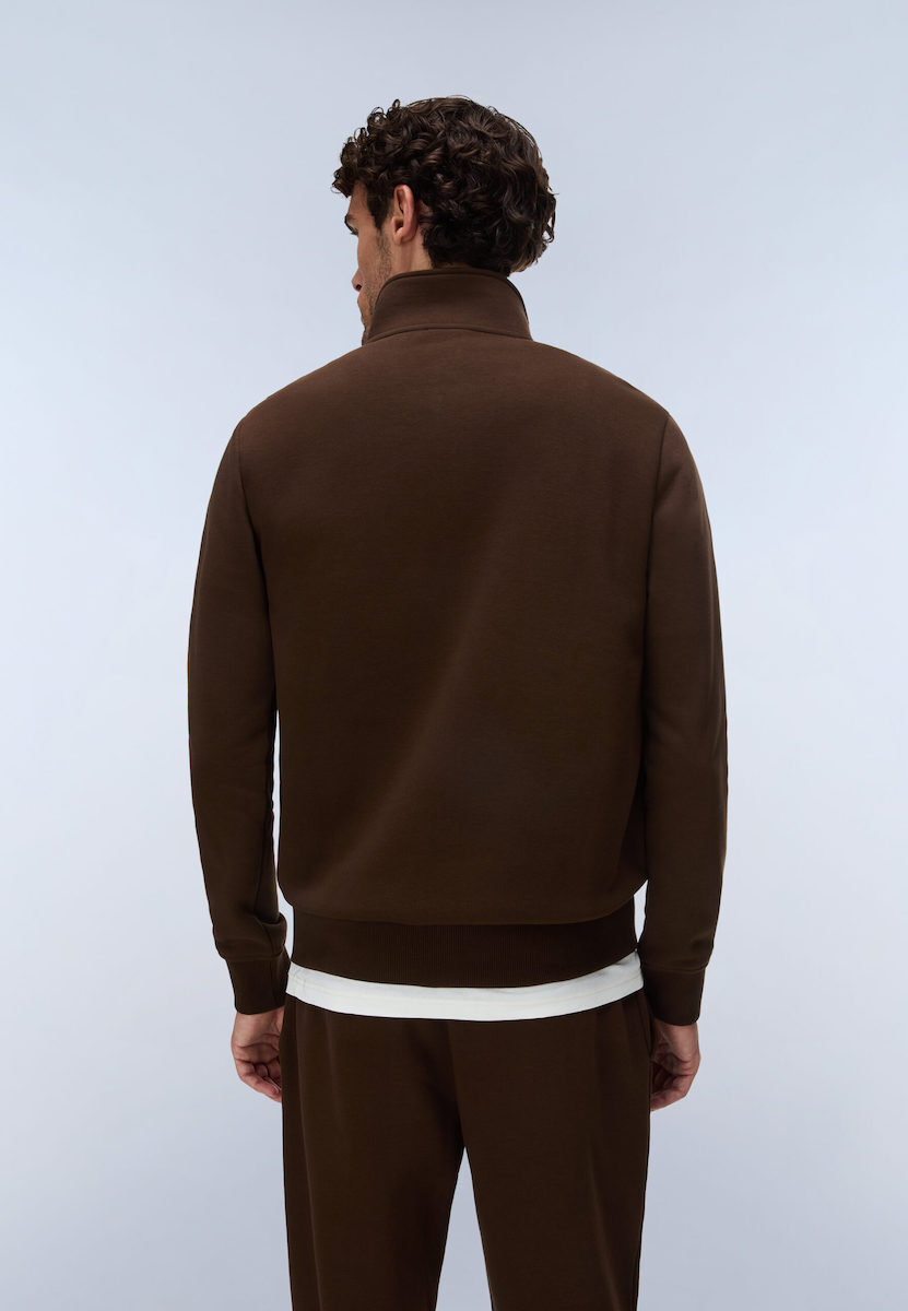 Men's Brown Balis Full-Zip Jacket Napapijri NP0A8A5Z-WT31