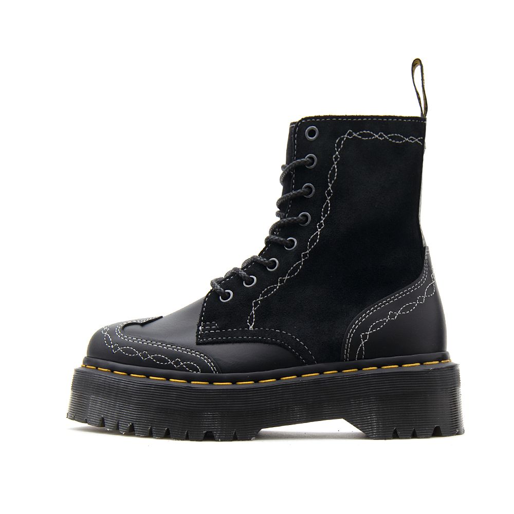 Γυναικεία Δερμάτινα Jadon Rodeo Μποτάκια Μαύρα Dr. Martens 43557001-BLACK