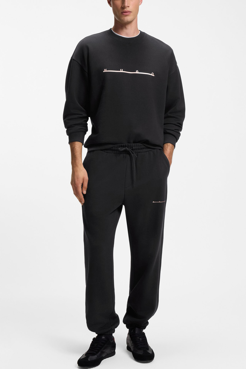 Men's Black Datripant Trousers HUGO 50568125-001