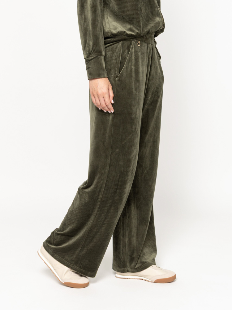 Women's Olive Green Zaragoza Sweatpants Heavy Tools T08044-OLIVE