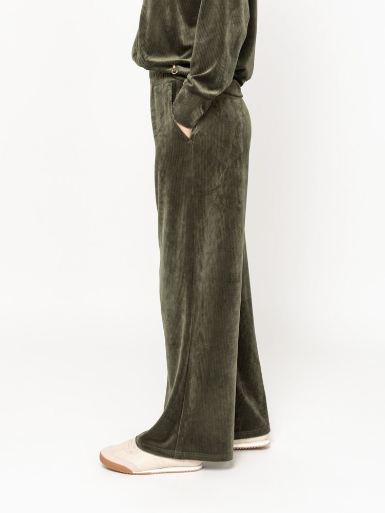 Women's Olive Green Zaragoza Sweatpants Heavy Tools T08044-OLIVE
