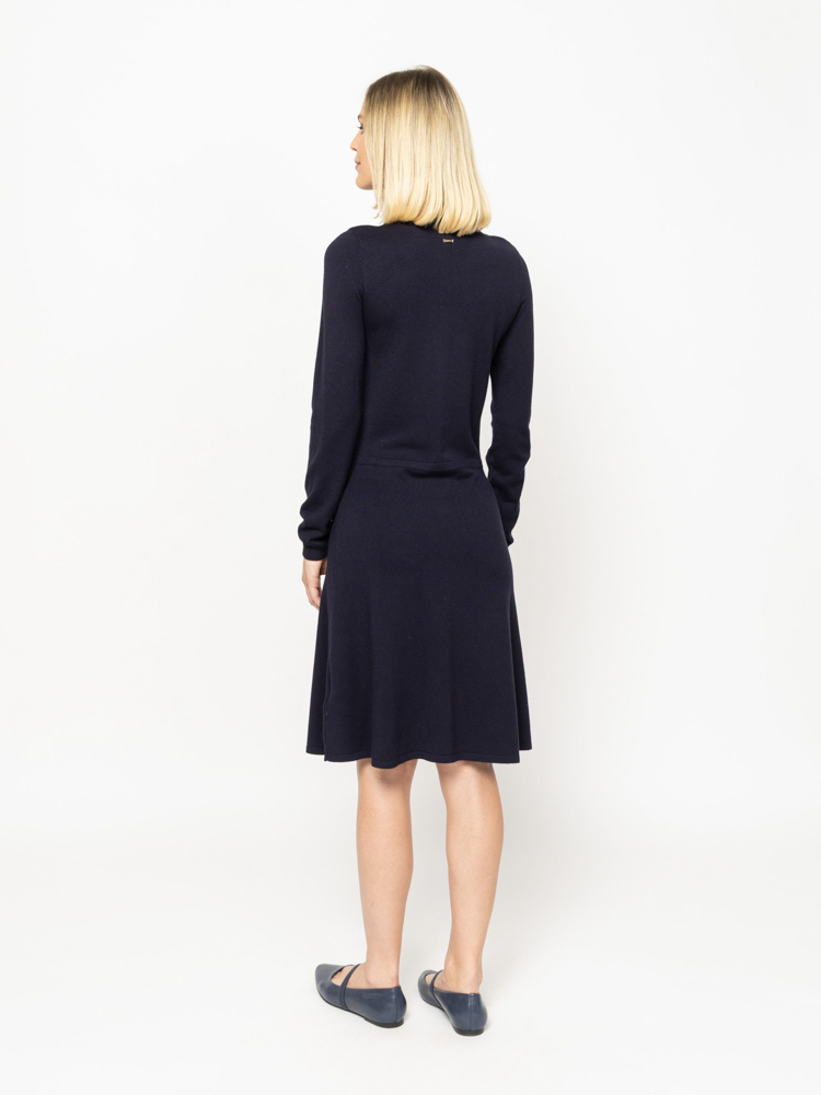 Women's Navy Blue Heal Dress Heavy Tools T54021-NAVY