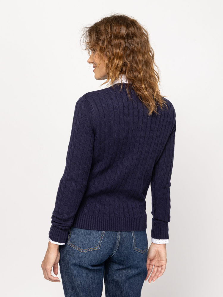 Women's Navy Blue Hideal Cardigan 0Heavy Tools T90001-NAVY