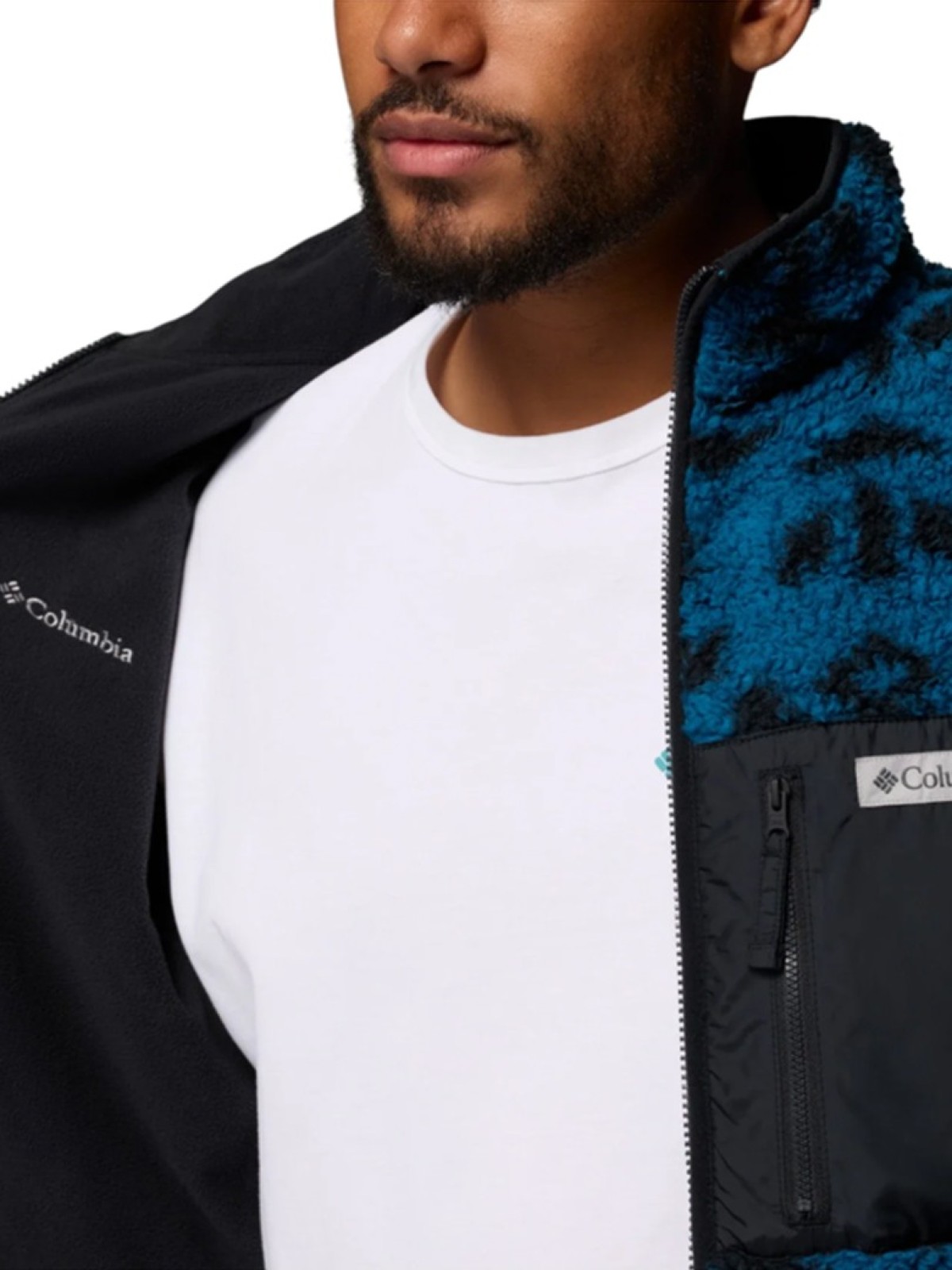 Ανδρική Winter Pass Ζακέτα Διπλής Όψεως Μπλε Columbia 2135651-442
