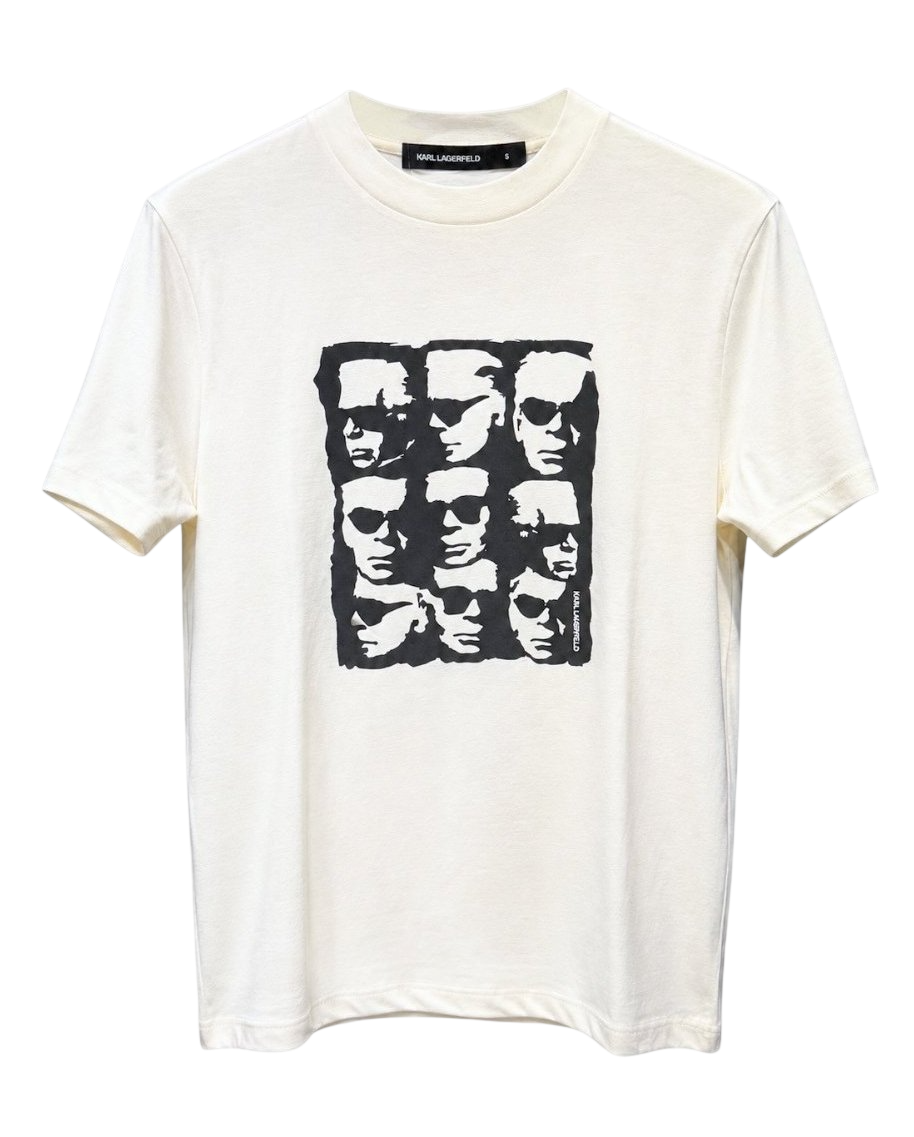 Ανδρικό T-shirt Εκρού Karl Lagerfeld 755150 564235-80
