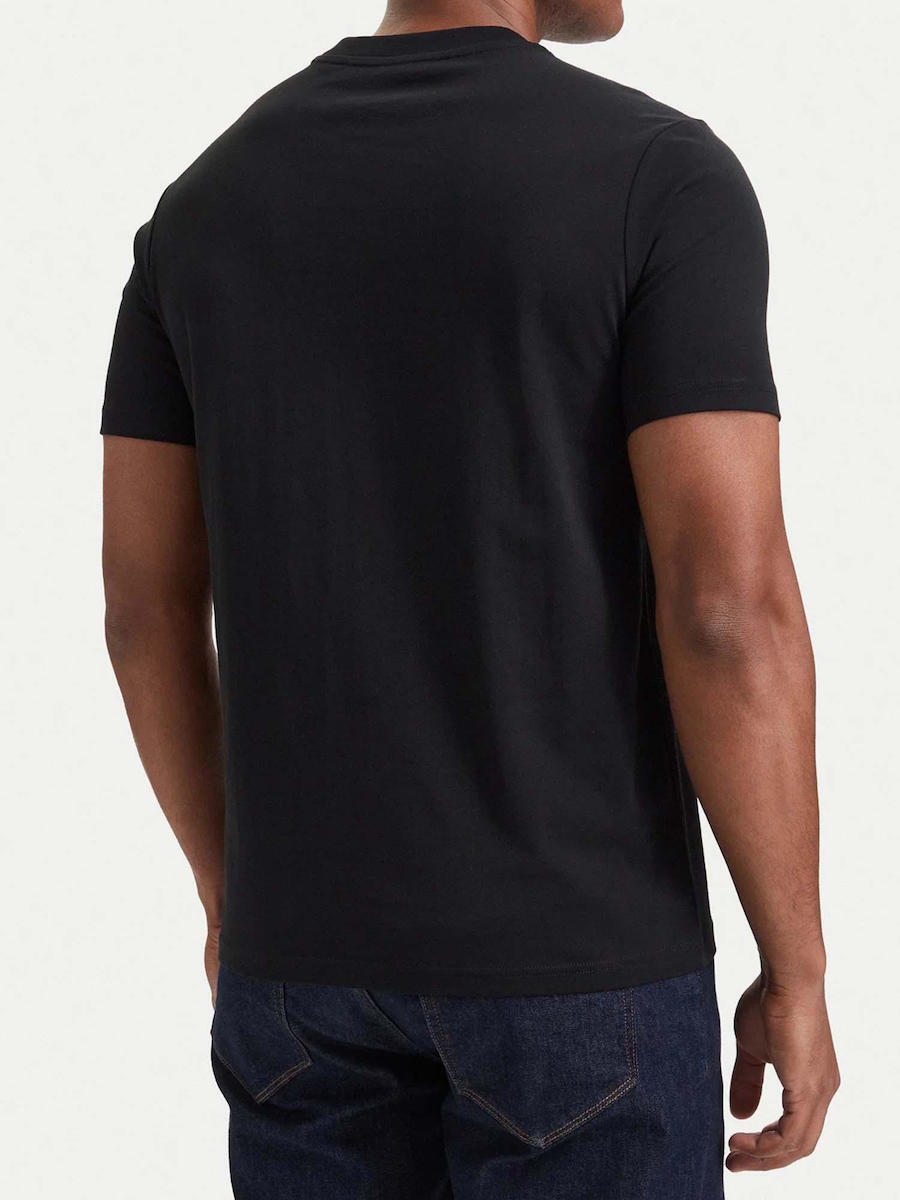Men's Black T-shirt Crewneck  Karl Lagerfeld 755073 564250-990
