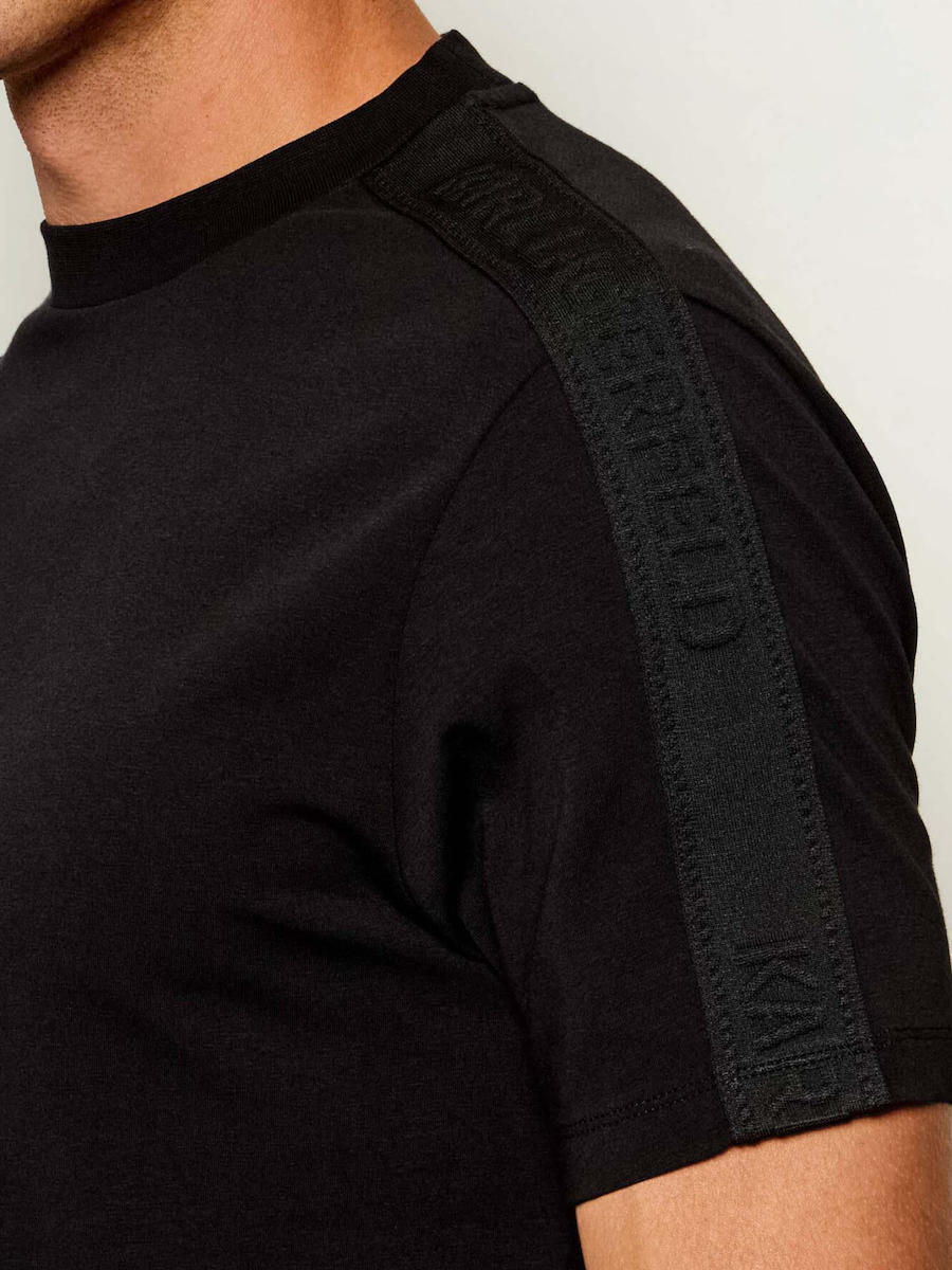 Ανδρικό T-shirt Μαύρο Karl Lagerfeld 755038 564235-990