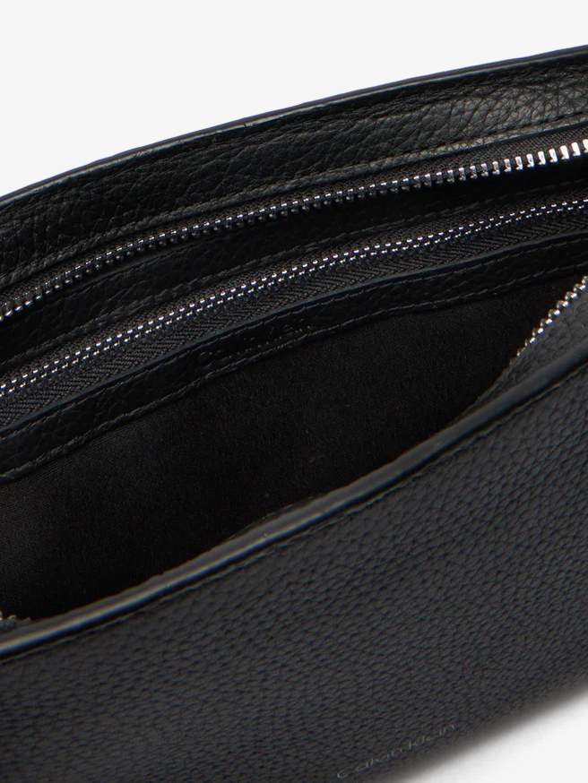 Ανδρικό Δερμάτινο Τσαντάκι Χειρός Μαύρο Calvin Klein LV04D1153G-UB1