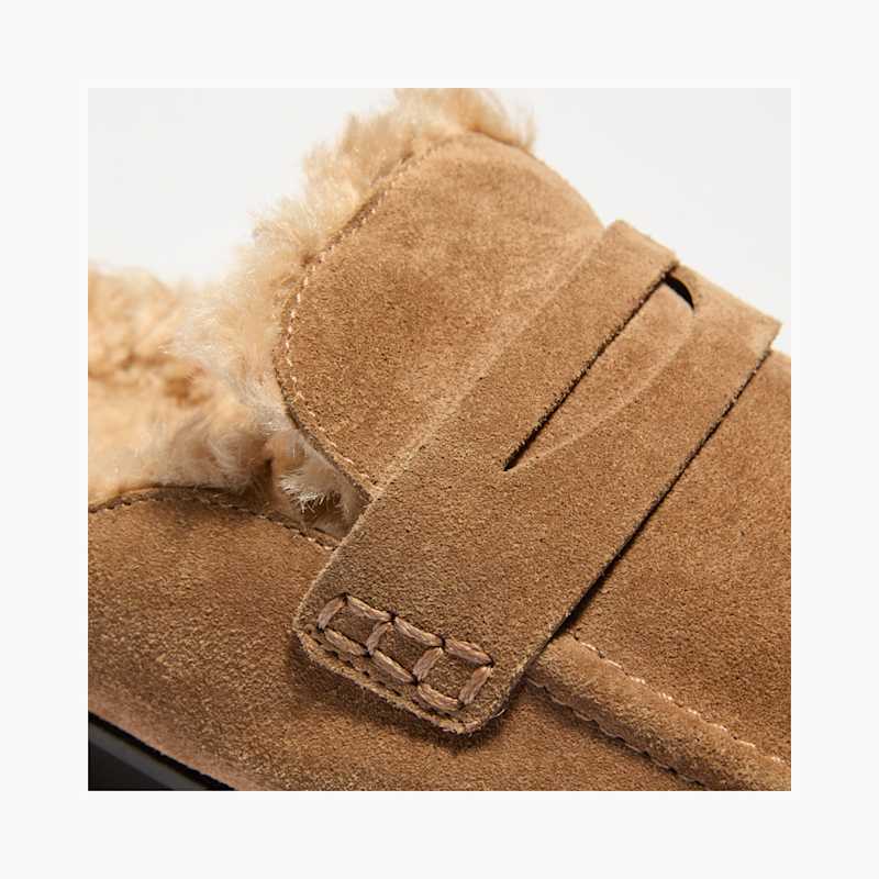 Women's Beige GOLDY MULE Dune London 0076500620126680-HONEY