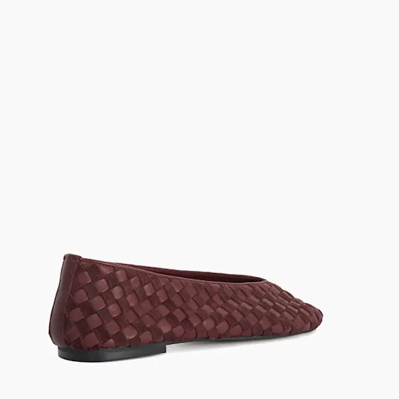 Women's Burgundy Dune HOMELY SHOES London 0075510780044502-BURGUNDY
