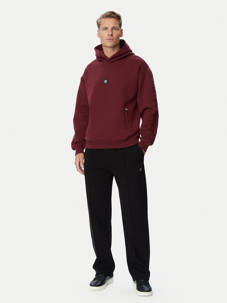 Men's Burgundy Deryhood Sweatshirt HUGO 50567948-654