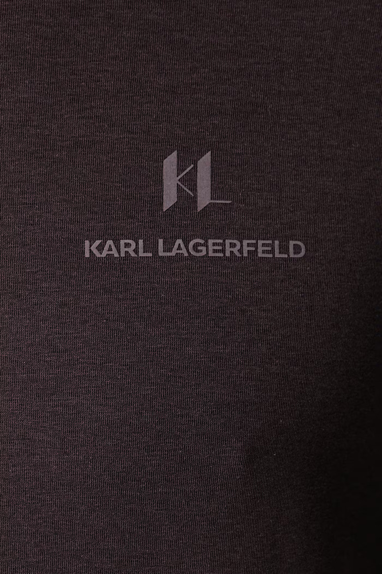 Ανδρικό T-shirt Καφέ Karl Lagerfeld 755043 564235-490