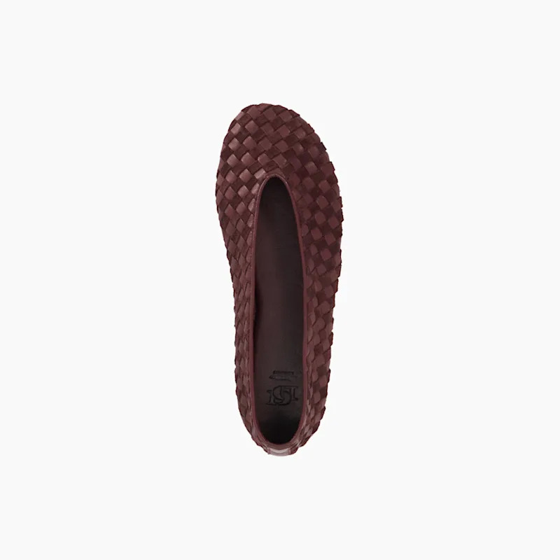 Women's Burgundy Dune HOMELY SHOES London 0075510780044502-BURGUNDY