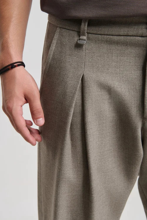 Men's Beige Pants Royal Denim VILNIUSST-BEIGE