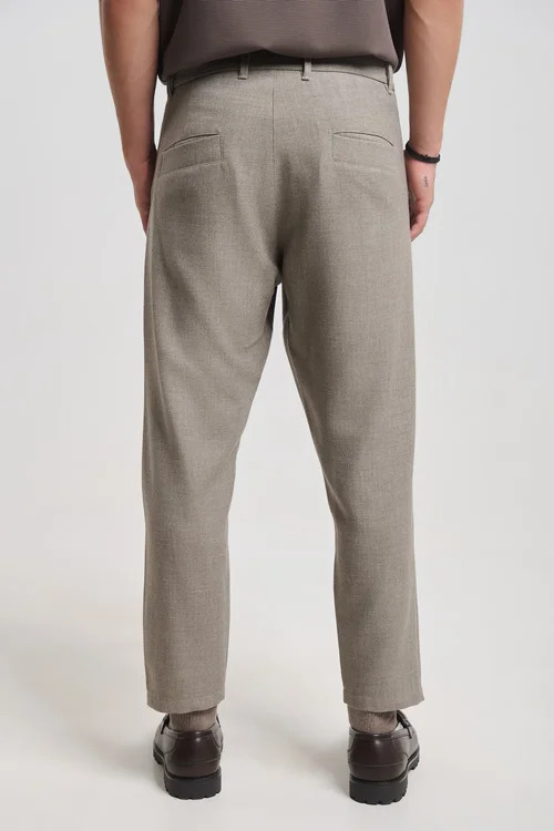 Men's Beige Pants Royal Denim VILNIUSST-BEIGE