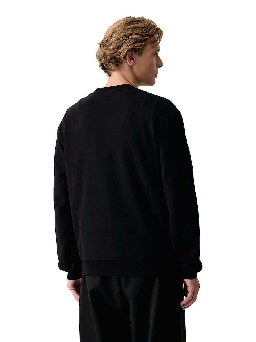 Men's Black KLJ REG LOGO SWEAT Karl Lagerfeld Jeans B4M20016-999 Black