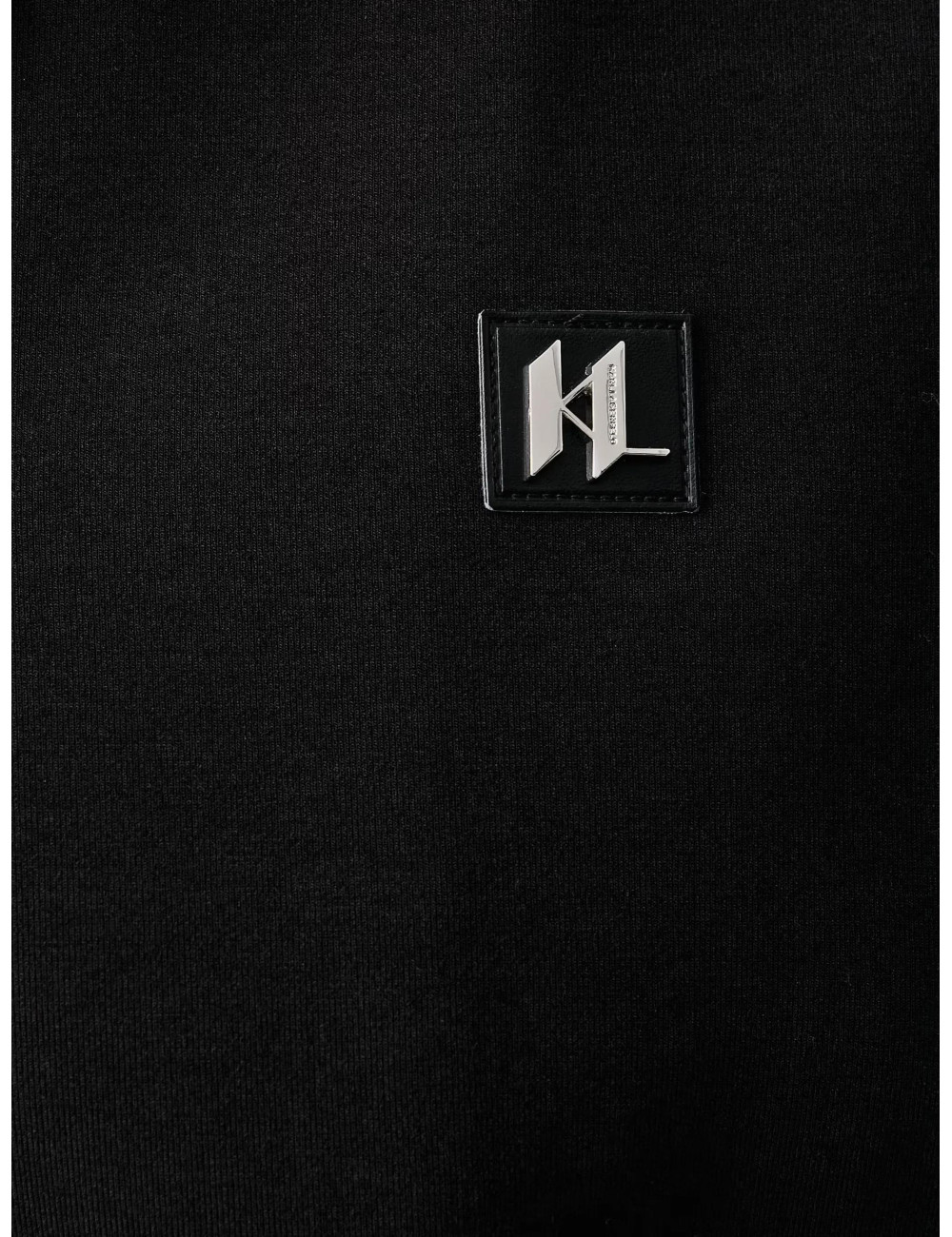 Men's Black Sweat Zip Jacket Karl Lagerfeld 705014 564902-990