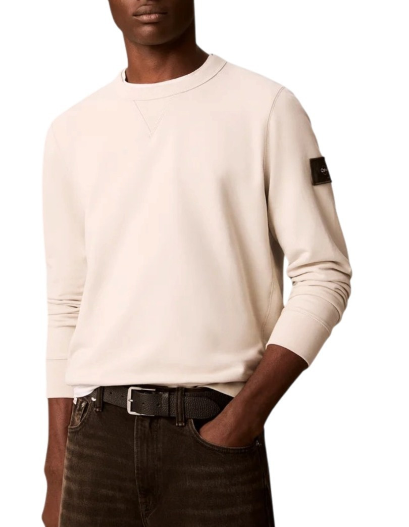 Ανδρικό Φούτερ Μπεζ Calvin Klein LV04RJ200G-PDJ
