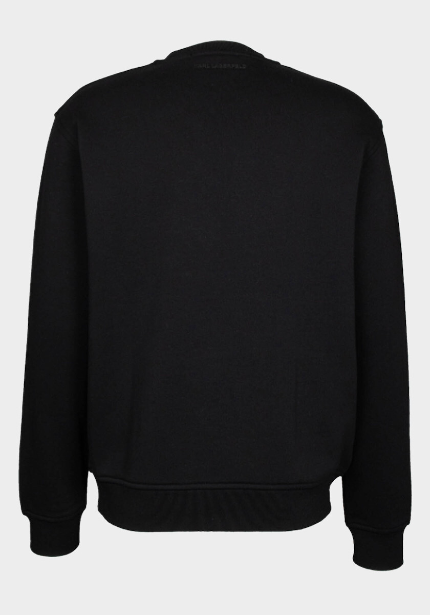 Men's Black Sweat Crewneck Karl Lagerfeld 705013 564910-990