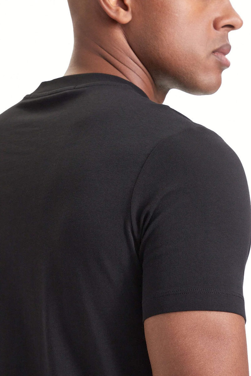 Men's Black T-shirt Crewneck Karl Lagerfeld 755032 564235-990